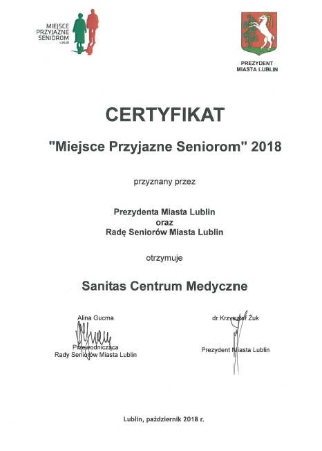 MIejsce przyjazne seniorom 