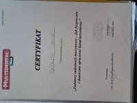 certyfikat Podstawy endodoncji maszynowej - Jak bezpiecznie i skutecznie opracować kanał korzeniowy